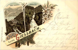 Gruss Vom Giessbach - Litho - Other & Unclassified