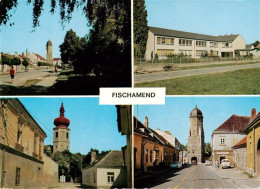73941600 Fischamend_Niederoesterreich_AT Kirche Schule Ortspartien Stadttor - Autres & Non Classés