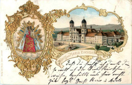 Gruss Aus Maria Einsiedeln - Prägekarte - Einsiedeln