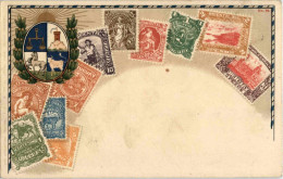 Uruquay - Briefmarken - Stamps - Prägekarte - Francobolli (rappresentazioni)