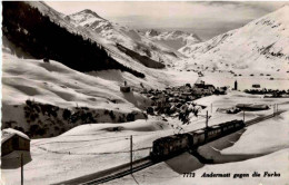 Andermatt Mit Eisenbahn - Andermatt