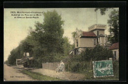 CPA Montfermeil-Coudreaux, Auberge Du Pas-de-la-Mule Et Avenue Denis-Papin  - Saint Denis