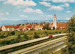 73941485 Hagnau_Bodensee Panorama Kirche - Andere & Zonder Classificatie