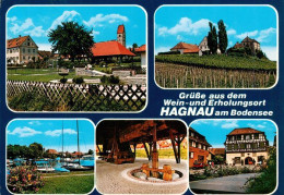 73941478 Hagnau_Bodensee Kirche Weinberg Yachthafen Muehle Gasthof - Autres & Non Classés