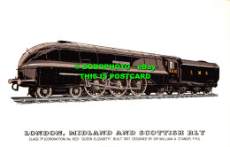 R543617 London. Midland And Scottish Rly. Class 7P. No. 6221 Queen Elizabeth. 19 - Altri & Non Classificati