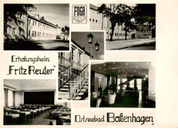 73900352 Boltenhagen Ostseebad Erholungsheim Fritz Reuter Foyer Speisesaal Bolte - Autres & Non Classés