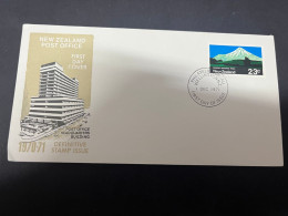 29-4-2024 (3 Z 24) FDC - New Zealand - 1971 - Wellington Post Office Headquarter - FDC