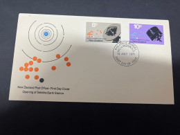 29-4-2024 (3 Z 24) FDC - New Zealand - 1971 - Satellite Earth Station - FDC