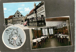 73862350 Bad Windsheim Gasthof Zum Storchen Gastraum Bad Windsheim - Bad Windsheim