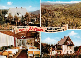 73862339 Neuastenberg Pension Haus Schlesien Gastraum Landschaftspanorama Neuast - Winterberg