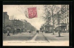 CPA Aubervilliers-Pantin, Les Quatre-Chemins  - Pantin