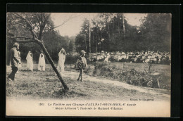 CPA Aulnay-sous-Bois, Le Théatre Aux Champs, Pastorale De Michaud D'Humiac  - Aulnay Sous Bois