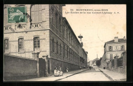 CPA Montreuil-sous-Bois, Les Écoles De La Rue Colmet-Lépinay  - Montreuil