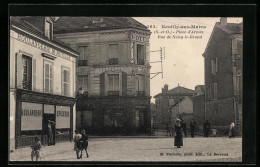 CPA Neuilly-sur-Marne, Place D'Armes, Rue De Noisy-le-Grand  - Noisy Le Grand