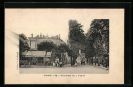 CPA Pierrefitte, Boulevard De La Station  - Altri & Non Classificati