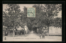 CPA Pierrefitte, Avenue Villetaneuse  - Villetaneuse