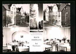 AK Bad Oeynhausen, Hotel Haus Essmann, Dr.-Braun-Strasse 10  - Bad Oeynhausen
