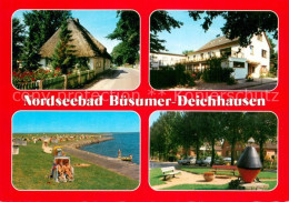 73746045 Deichhausen Buesum Nordseebad Strand Park Friesenhaeuser  - Sonstige & Ohne Zuordnung