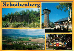 73746031 Scheibenberg Orgelpfeifen Aussichtsturm Mit Berggasthaus Blick Vom Sche - Scheibenberg