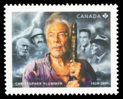 Canada (Scott No.3303 - Christopher Plummer) [**] 2021 Self-adhesive - Unused Stamps