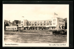 AK Niederbreisig / Rhein, Blick Zum Rheinhotel  - Autres & Non Classés