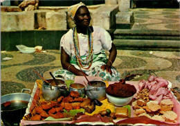 29-4-2024 (3 Z 25) Brazil - Salvador Bahia (food Seller In Market) - Personaggi