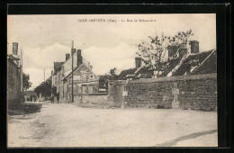 CPA Saint-Sauveur, La Rue De Mabonnerie  - Sonstige & Ohne Zuordnung