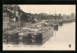 CPA Compiègne, Vue Sur L'Oise Prise Du Pont  - Sonstige & Ohne Zuordnung