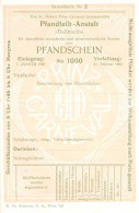 73745789 Wien Saisonkarte Pfandleih-Anstalt Pfandschein Spasskarte Wien - Sonstige & Ohne Zuordnung