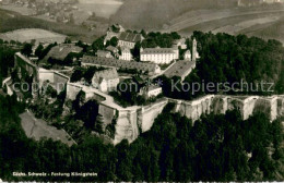 73745675 Koenigstein Saechsische Schweiz Fliegeraufnahme Festung Koenigstein Koe - Königstein (Sächs. Schw.)