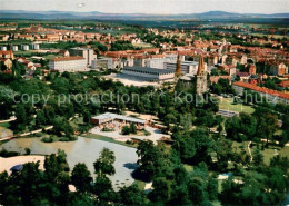 73745631 Nuernberg Stadtpark Mit Gaststaetten Und Messehallen Nuernberg - Nürnberg