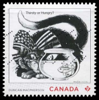 Canada (Scott No.3299 - Editorial Cartoonists) (o) - Used Stamps