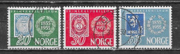 355/57  Centenaire Du Timbre - Série Complète - Oblit. - LOOK!!!! - Used Stamps