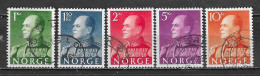 386/90  Roi Olav V - Bonnes Valeurs - Oblit. - LOOK!!!! - Used Stamps