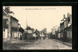 CPA Ressons-sur-Matz, Route De La Neuville  - Ressons Sur Matz