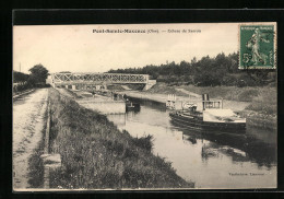 CPA Pont-Sainte-Maxence, Ecluse De Sarron  - Pont Sainte Maxence