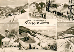 73745210 Raggal AT Wintersportplatz Schnee Kirche Berge  - Sonstige & Ohne Zuordnung