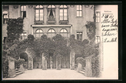 AK Ettersburg, Schloss Mit Bewachsener Fassade  - Andere & Zonder Classificatie