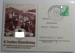 Deutsches Reich 529 Als Ganzsache 42. Deutscher Philatelistentag #BB604 - Other & Unclassified