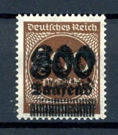 Deutsches Reich Weimar Abart 305 DD Postfrisch Signiert #JS096 - Neufs