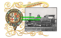 R543698 Locomotive No. 17. North London Railway. Open Air Route. Linking Seven R - Altri & Non Classificati