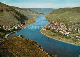 73744791 Alf Bullay Mosel Fliegeraufnahme Mit Calmont Alf Bullay Mosel - Other & Unclassified
