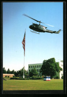 AK Mc Nail Kaserne, Hubschrauber Des Typs Bell UH-1 Beim Abheben  - Hélicoptères