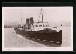 AK Southern Railway Contintental Turbine Steamer Biarritz  - Paquebots