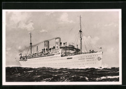 Künstler-AK KdF-Passagierschiff Sierra Cordoba Auf Hoher See  - Steamers