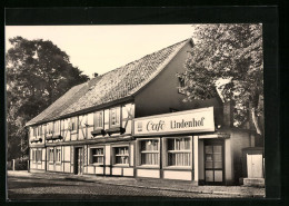 AK Ilsenburg /Harz, FDGB-Café Lindenhof Mit Strassenpartie  - Ilsenburg