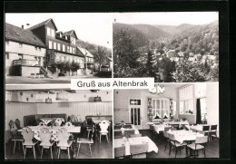 AK Altenbrak, FDGB-Erholungsheim Weisses Ross, Aussenansicht, Bauernstube Und Speisesaal  - Altenbrak