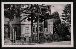 AK Tambach-Dietharz /Thür., Haus Tannenberg Von Der Strasse Gesehen  - Tambach-Dietharz