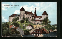 AK Mylau I. V., Blick Auf Das Gleichnamige Kaiserschloss  - Mylau