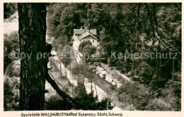 73744520 Bad Schandau Gaststaette Waldhaeusl Bad Schandau - Bad Schandau